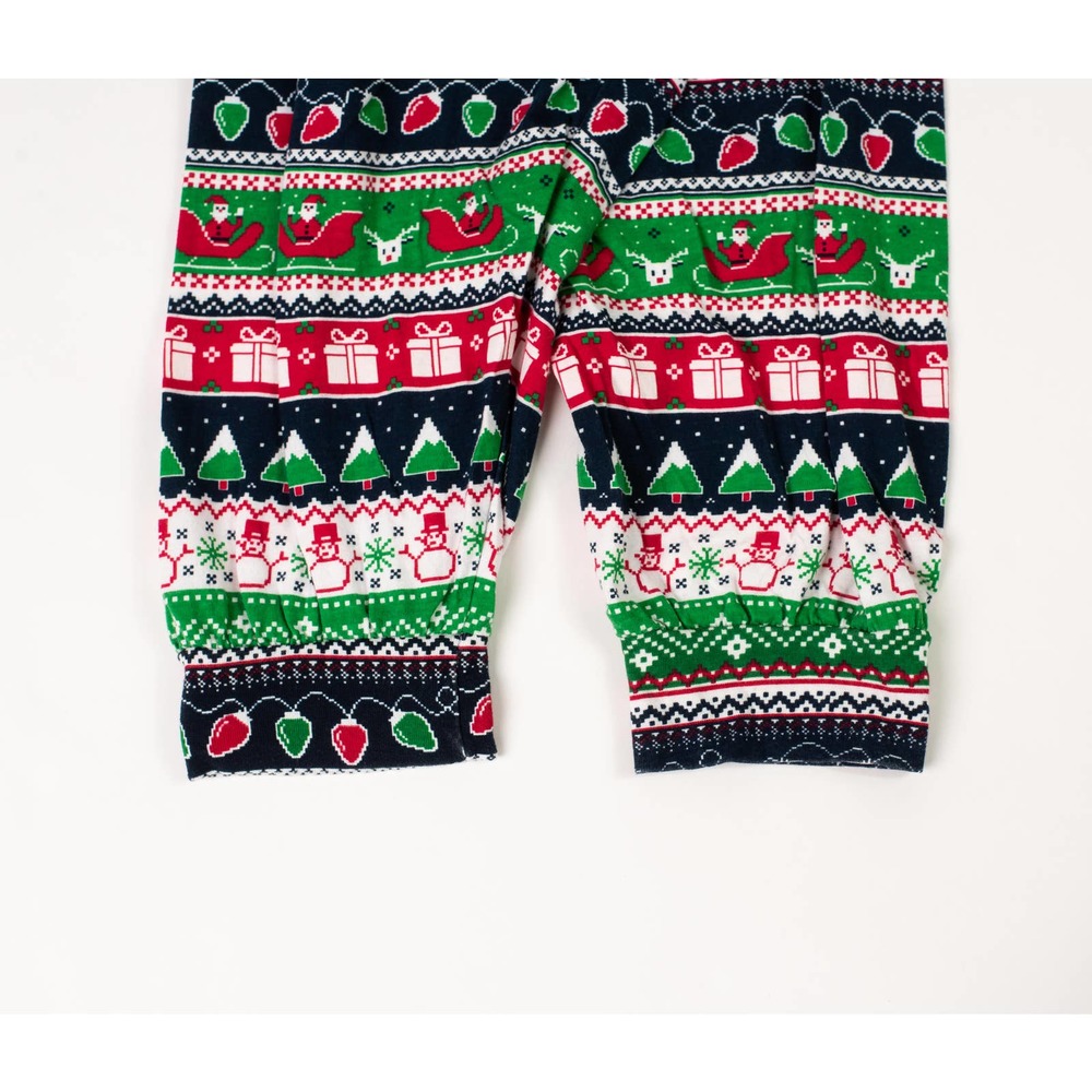 PLACE Adult Christmas Themed Pajama Set - Picture 4 of 5